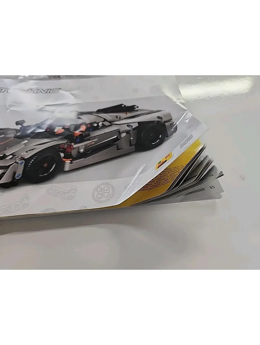 Lego Technic 42173 Koenigsegg Jesko Absolut Manual And Extra Bricks